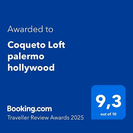 Appartement Coqueto Loft Palermo Hollywood à Buenos Aires Extérieur photo